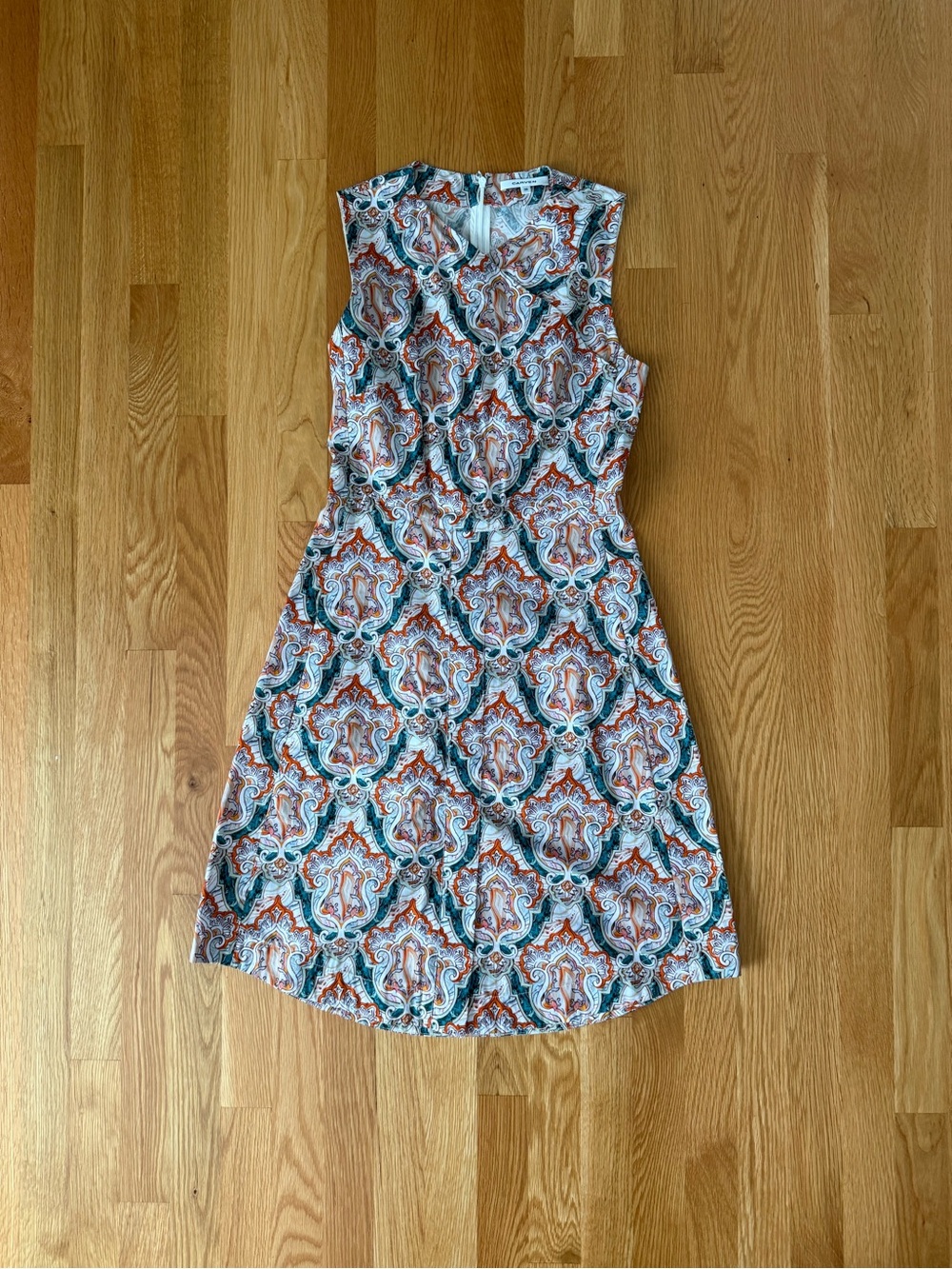 NWOT Carven Knee Length Printed Dress FR Size 36
